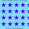 ASG Waterslide Decals - Solid 5-Point Stars Set 1"