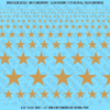 ASG Waterslide Decals - Solid 5-Point Stars Set Large Mixed