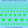 ASG Waterslide Decals - Solid 5-Point Stars Set Large Mixed