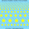 ASG Waterslide Decals - Solid 5-Point Stars Set Large Mixed