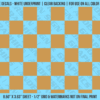 ASG Waterslide Decals - Checkered Pattern 1/2" Squares